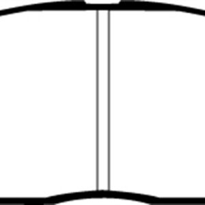 EBC Brakes UD356 Ultimax OEM Replacement Brake Pad