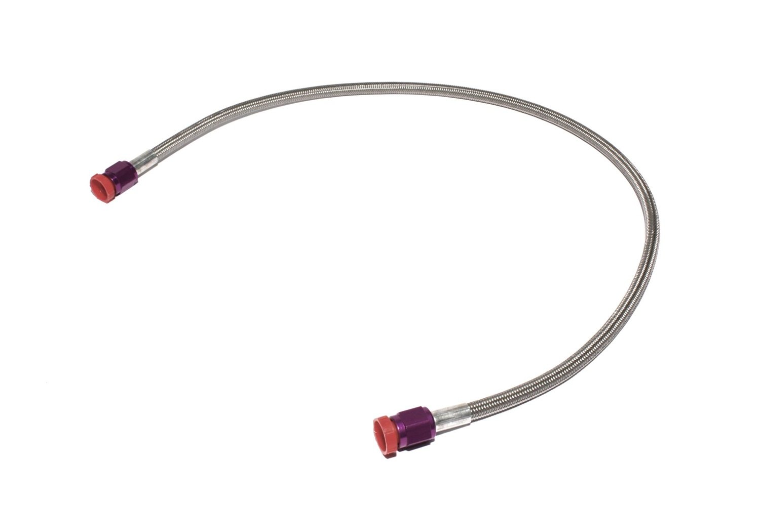 Zex NS6612 3' (ft) Long 4AN Braided Hose with Purple Ends
