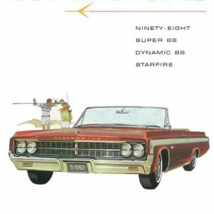 bishko automotive literature 1963 Oldsmobile 98 Super 88 Dynamic 88 Starfire Owners Manual User Guide Book