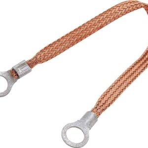 Allstar Performance ALL76330 24 24 x 0.375 in. Copper Ground Strap Ring Terminals