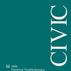 bishko automotive literature   Electrical Troubleshooting Diagnostic Procedure Manual Guide for The 2006 Honda Civic