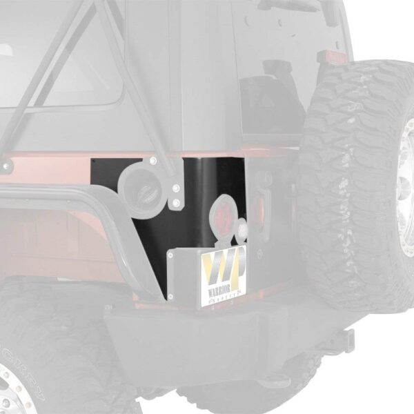 Warrior Products S926 Steel 4 Door Corners without Holes for Jeep JK 07 10