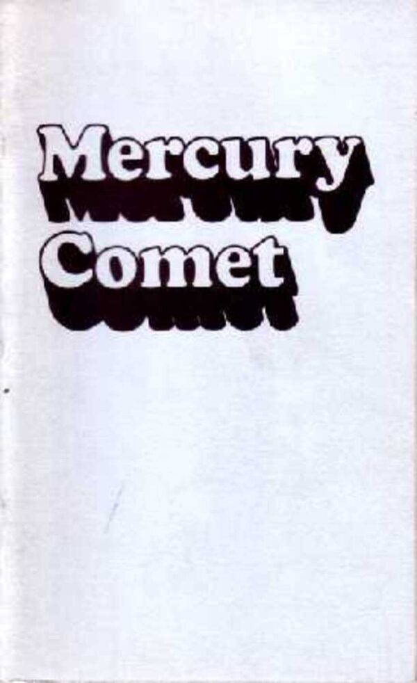 bishko automotive literature 1974 Mercury Comet Owners Manual User Guide Operator Book Fuses Fluids OEM