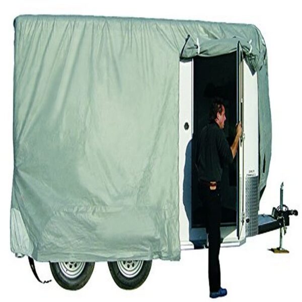 ADCO 46005 SFS Aqua Shed Bumper Pull Horse Trailer Cover   161 to 18