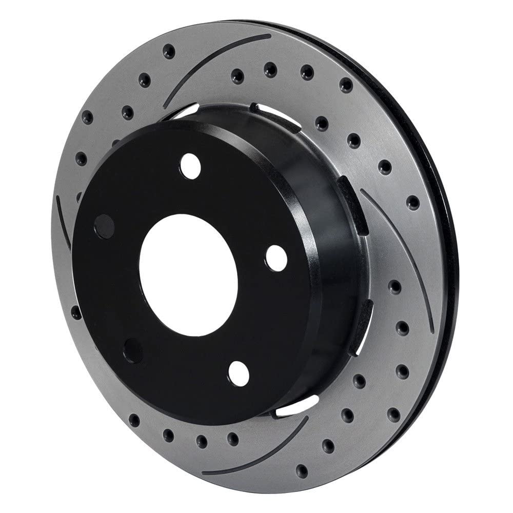 WILWOOD 160 13336 BK Rotor 1.91 Offset SRP BLK Drill RH 12.19 x .810 5 x 5.50