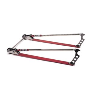 Competition Engineering C2040 Chrome/Red Wheel E Bar