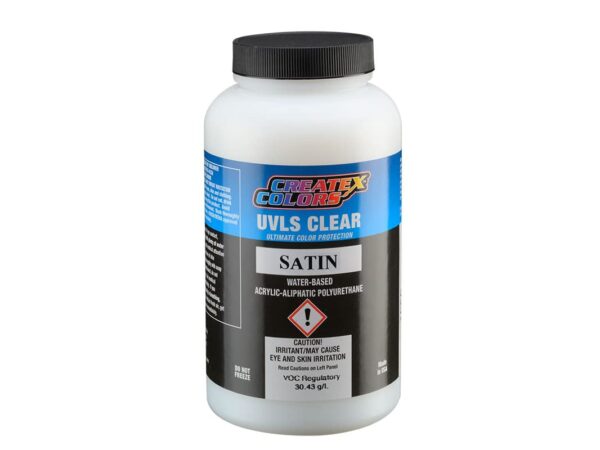 Createx 4051 Satin Ultra Violet Light Stabilizer Clear 16oz by SprayGunner