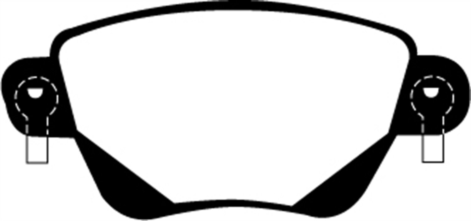 EBC Brakes UD911 Ultimax OEM Replacement Brake Pad