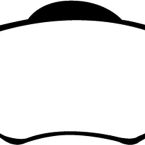 EBC Brakes UD843 Ultimax OEM Replacement Brake Pad