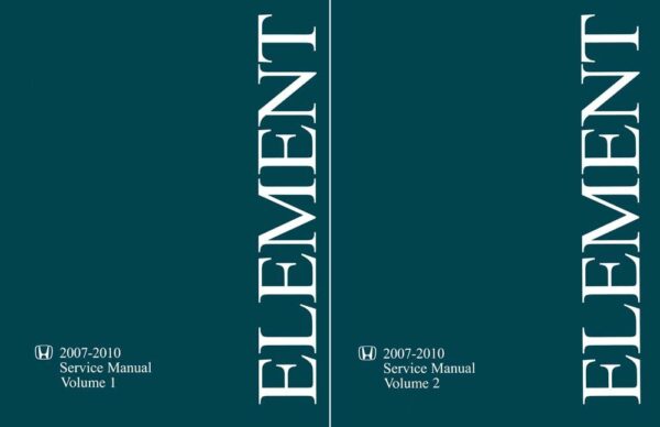 bishko automotive literature   Shop Service Repair Manual Engine Drivetrain for the 2007 2008 2009 2010 Honda Element