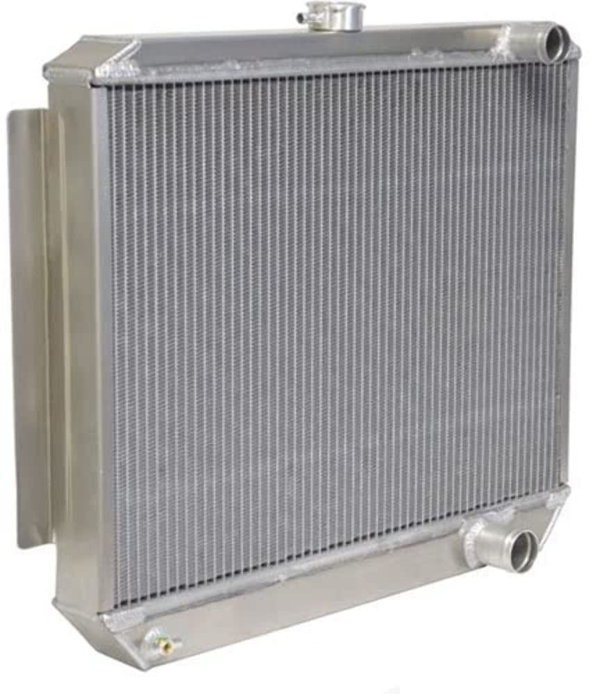 Be Cool 35100 Bone Yard LS Swap Downflow Radiator with 1 3/8 Inlet, & 1 1/2 Outlet