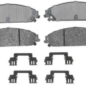 ACDelco Specialty 17D1058MHPV (19235986) Semi Metallic Front Disc Brake Pad Set (Police)