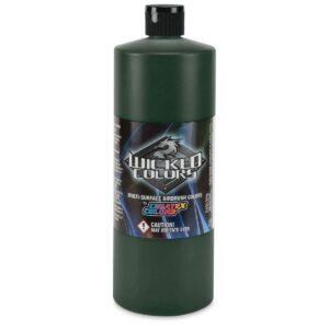 QT Wicked Detail Moss Green Auto Air Colors Paint Createx