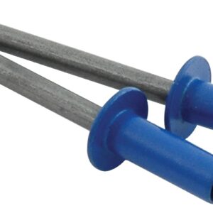 Allstar Performance ALL18134 Chevron Blue 1/4 3/8 in Grip Range Rivet 250 Pack