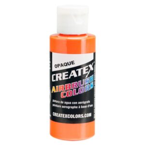 1 PT (16 oz.) of Opaque Coral #5208 PT CREATEX AIRBRUSH COLORS Hobby Craft Art PAINT