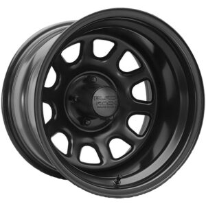 BLACK ROCK 942B D WINDOW Wheel with Matte (0 x 8. inches /6 x 139 mm,  19 mm Offset)