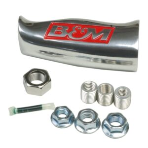 B&M 80641 Brushed Aluminum T Handle Shifter Knob