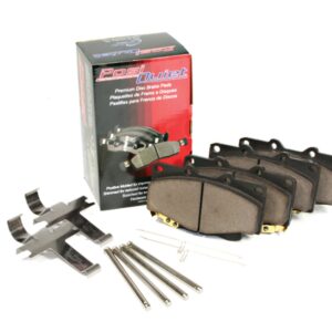 Centric 105.07260 Posi Quiet Premium Ceramic Front Disc Brake Pad Set for Select Chevrolet, GMC and Isuzu Model Years