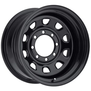 Vision 84 D Window 15x7 5x139.7/5x5.5  6mm Gloss Black Wheel Rim