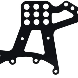Allstar ALL60156 Steel Multiple Hole Design Bolt On Chassis Bracket for Quick Change Rear End   Pair