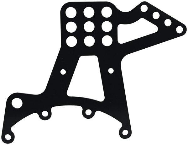 Allstar ALL60156 Steel Multiple Hole Design Bolt On Chassis Bracket for Quick Change Rear End   Pair
