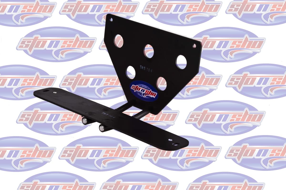 STO N SHO Front License Plate Bracket Compatible with 2013 2015 Scion xB (SNS73)