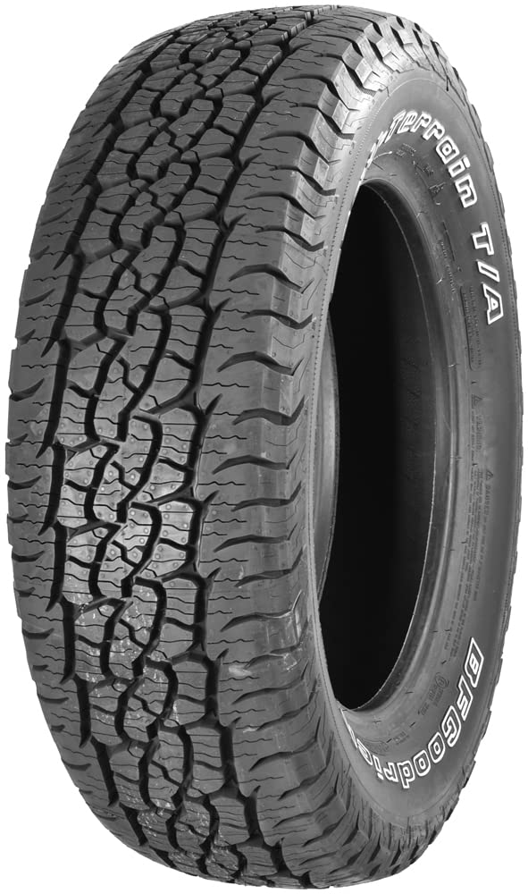 BFGoodrich Trail Terrain T/A On and Off Road Tire for Light Trucks, SUVs, and Crossovers, 275/65R18 116T