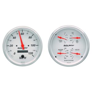 Auto Meter 1303 Arctic White Street Rod Kit