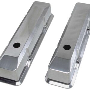 Trans Dapt 6092 Polished Alum.Sbc Plain Vlave Cover, 1 Pack