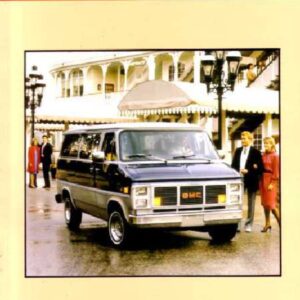 bishko automotive literature 1987 GMC G Van Owners Manual User Guide Operator Book Fuses Fluids OEM