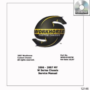 bishko automotive literature 2006 2007 Workhorse W Series Chassis Shop Service Repair Manual CD Engine OEM