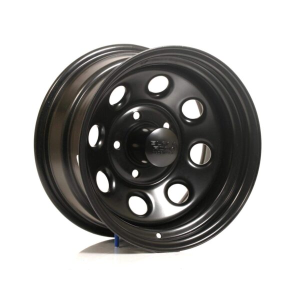 Black Rock 997B SOFT 8 Wheel with Matte (0 x 8. inches /5 x 114 mm,  19 mm Offset)