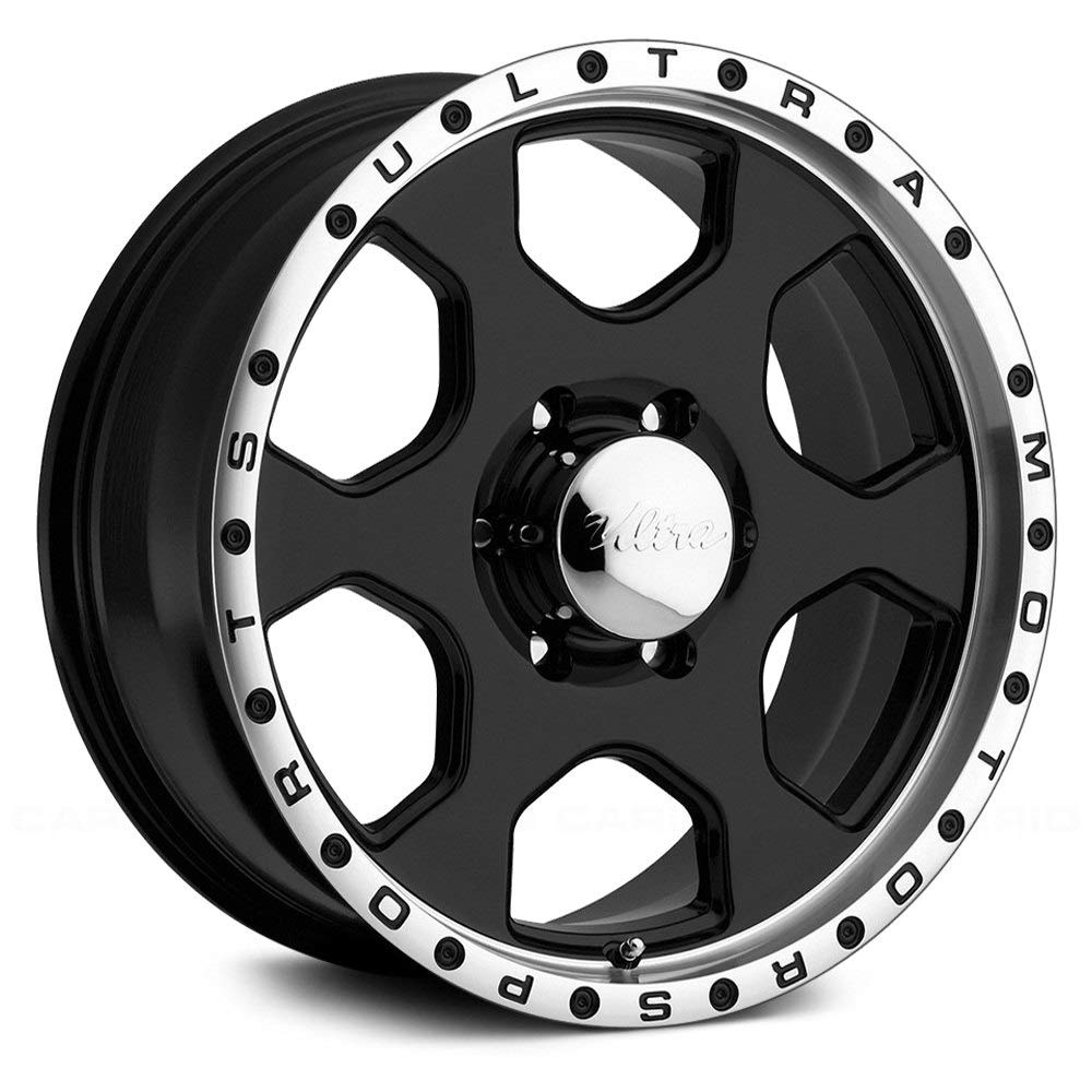 ULTRA 175B Rogue Rim 16X8 6x5.5 +10 Gloss Black Diamond Cut (Qty of 1)
