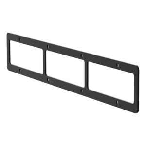 ARIES PJ20OB Pro Series 20 Inch Black Steel Grille Guard Light Bar Cover Plate