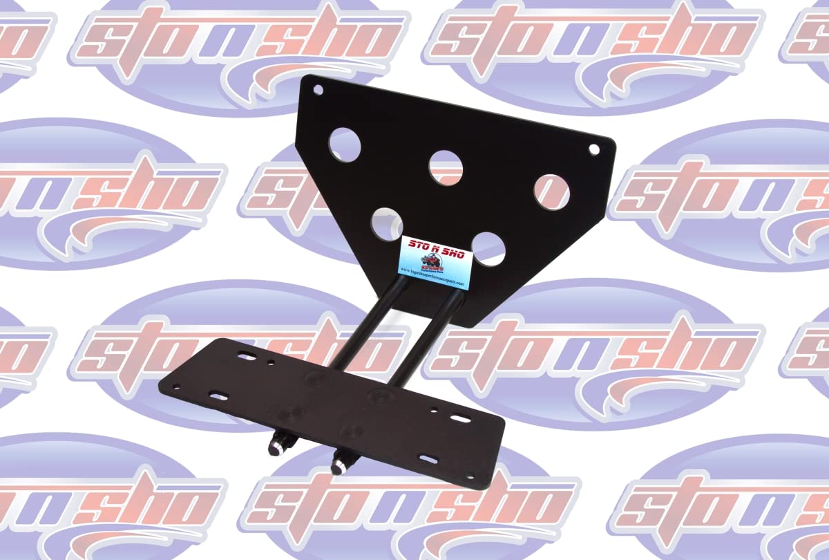 STO N SHO Front License Plate Bracket Compatible with 2009 2014 Ford F150 (SNS42)