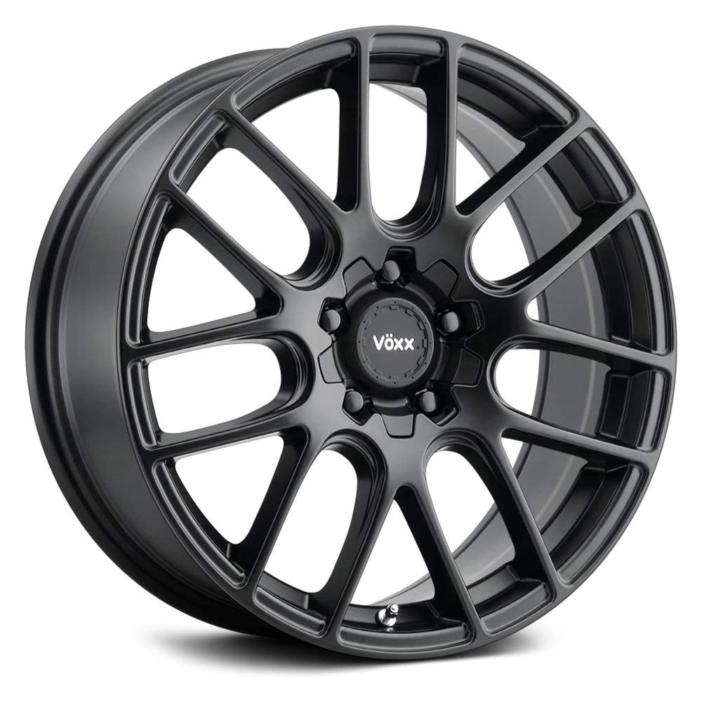Voxx ORSO Custom Wheel 17x8, 40 Offset, 5x114.3 Bolt Pattern, 73.1mm Hub Matte Black Rim