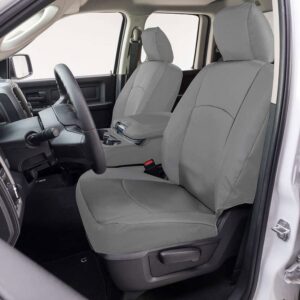 Precision Fit Endura Front Row Seat Covers Silver/Silver GTT1028ABENSS