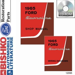 bishko automotive literature   Shop Service Repair Manual CD Engine Drivetrain Electrical for The 1965 Ford Econoline
