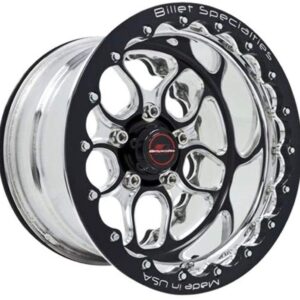 Billet Specialties BRDB25106550 Win Lite Double Beadlock Wheel Size: 15 x 10 Rea