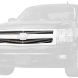 Carriage Works 43543 Black Billet Aluminum Bolt Over Grille