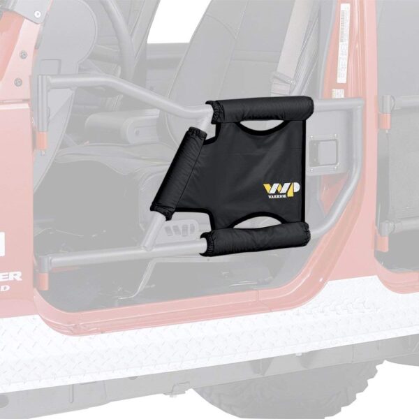 Warrior Products 90795 Black Padding Kit for Rear Tube Door of Jeep JK 07 10