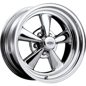 15X7 Cragar 61 S/S Chrome Wheel Rim +03 5X4.00 Qty 1