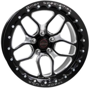 Billet Specialties BRSB271F9051 Win Lite Single Beadlock Black Wheel Size: 17 x
