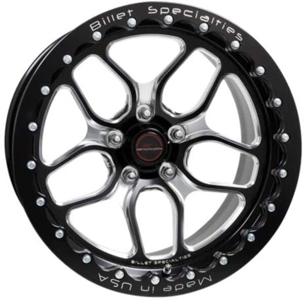 Billet Specialties BRSB271F9051 Win Lite Single Beadlock Black Wheel Size: 17 x