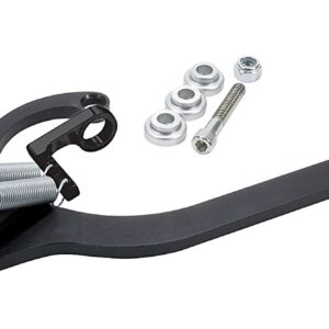 Allstar Performance ALL54185 Throttle Return Spring Bracket with Stop, Black, 1 Pack