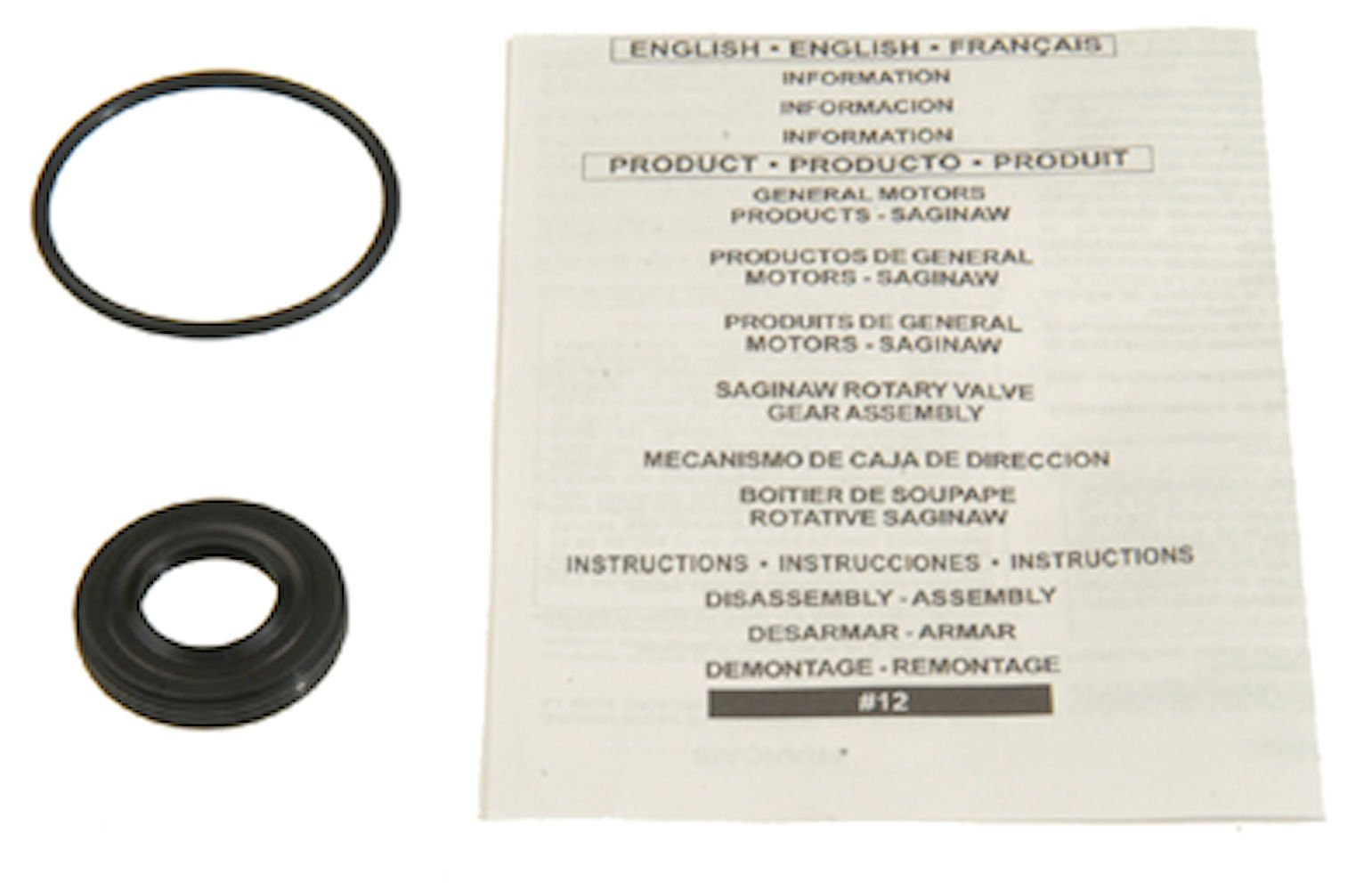 Edelmann 8777 Power Steering Gear Box Input Shaft Seal Kit