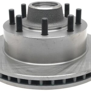 Raybestos R Line Replacement Front Disc Brake Rotor and Hub Assembly for Select Ford E250/E350 Econoline/Econoline Club Wagon/F250/F350 Model Years (6163R)
