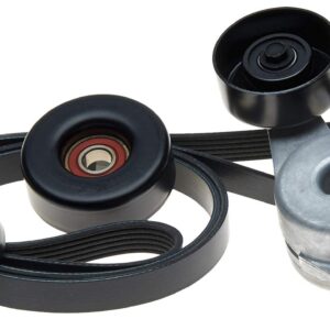 ACDelco Gold ACK061015 Automatic Belt Tensioner and Pulley Kit with Tensioner, Pulleys, and Belt