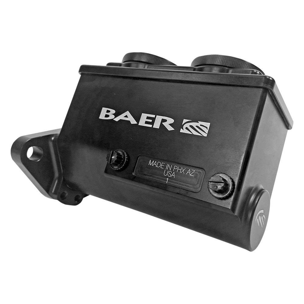 BAER BRAKES 6801273RP BKCZ Brake Master Cylinder (Remaster Black Anodized Right Port 1), 1 Pack