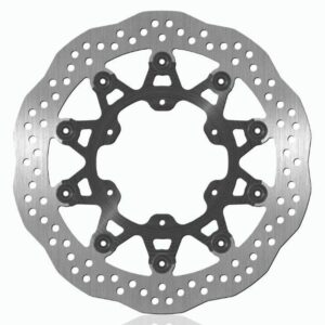 BikeMaster Brake Rotors Front Compatible for KTM 125 EXC 90 97   Silver
